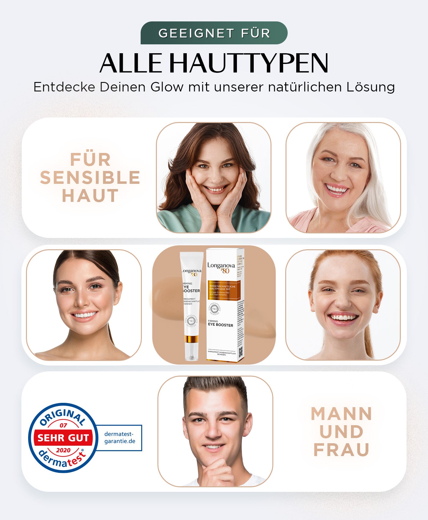 Skincare Essentials mit Soforteffekt - Longanova P80