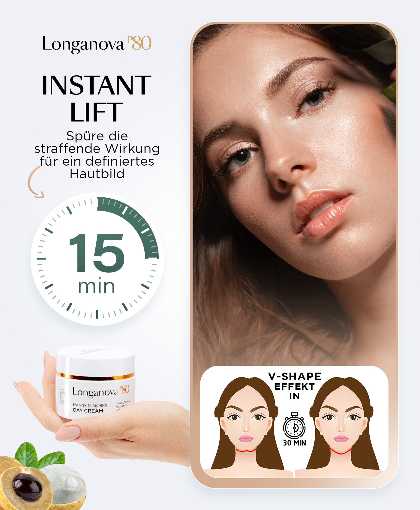 Energy Enriching Day Cream - Longanova P80