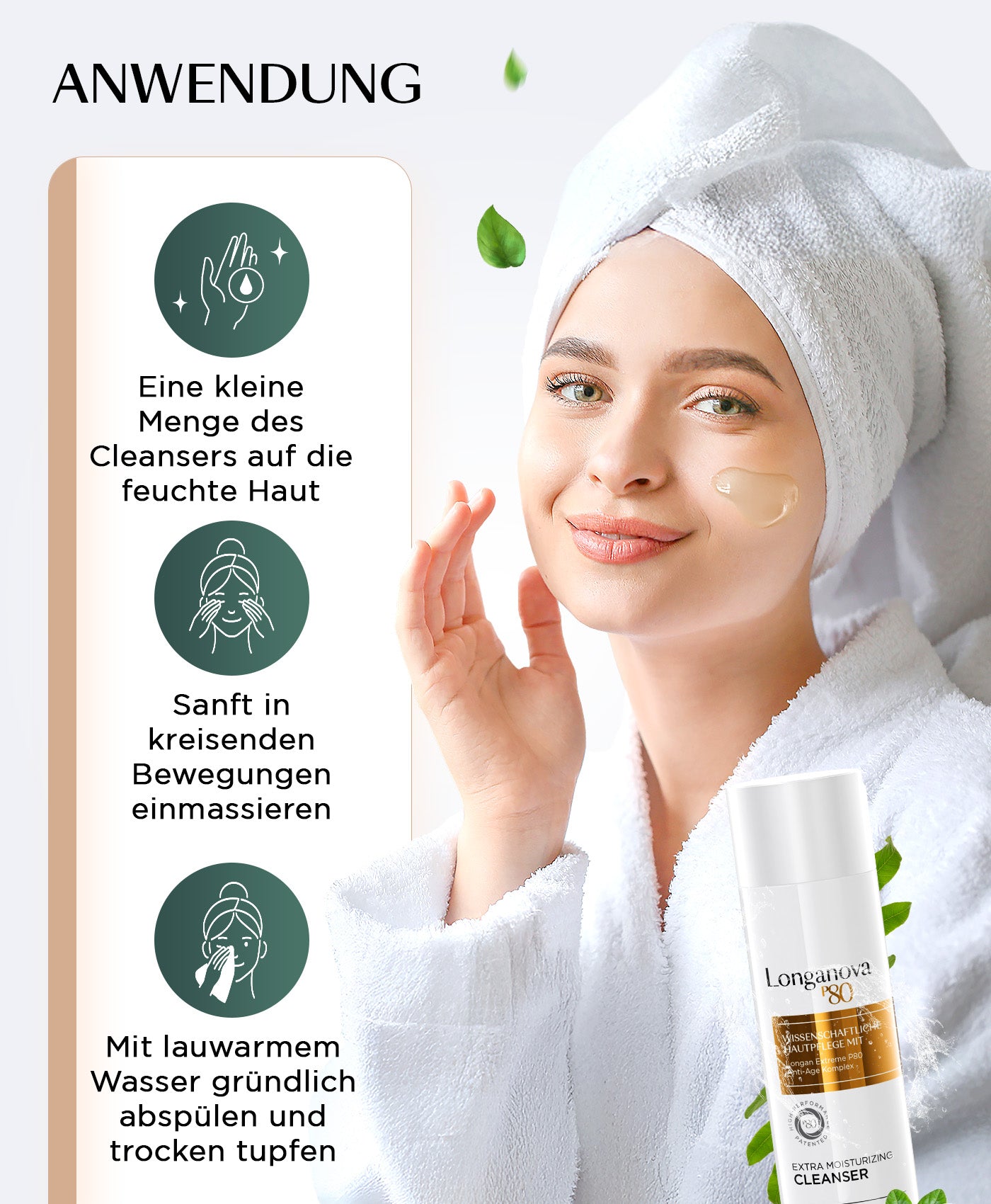Extra Moisturizing Cleanser - Longanova P80