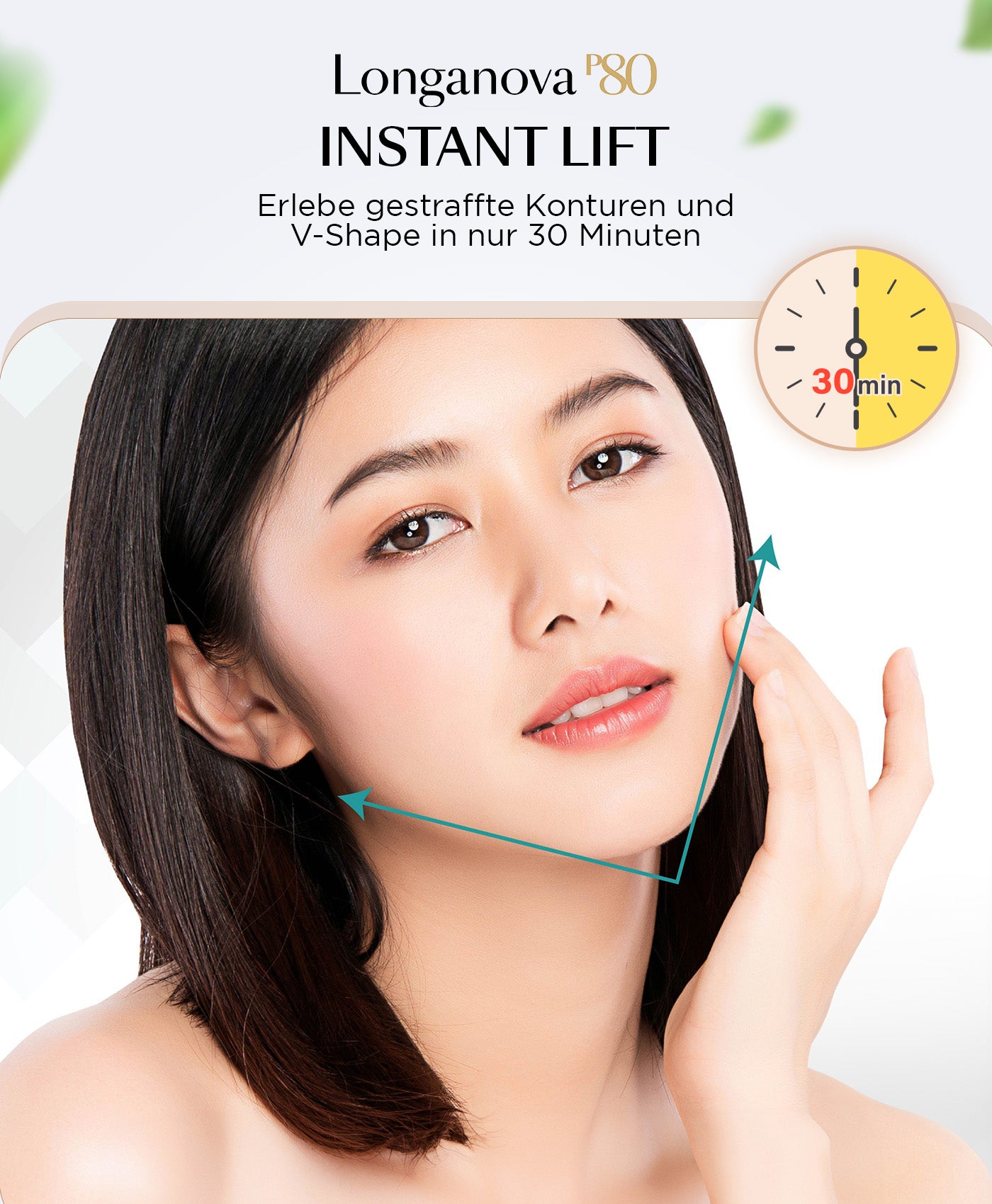Anti-Aging Instant Lifting Serum - Longanova P80